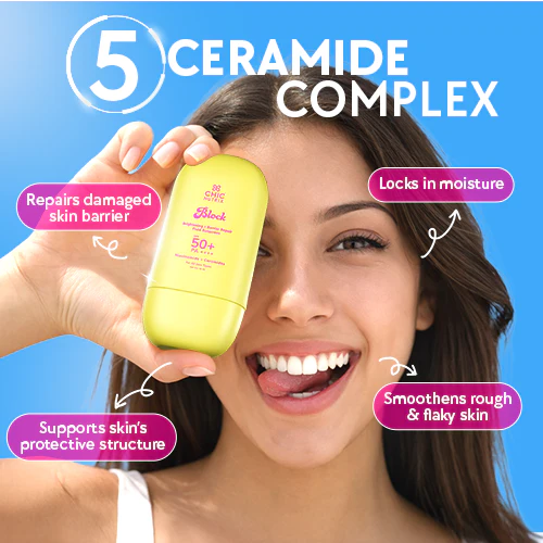 Chicnutrix Block Sunscreen with SPF 50+ PA++++ - Image 3