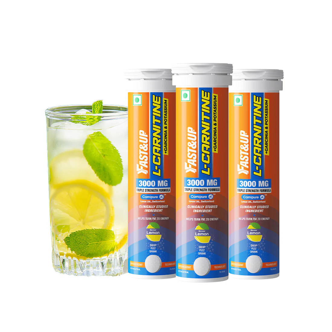 L-Carnitine 3000mg for Weight Loss - Lemon