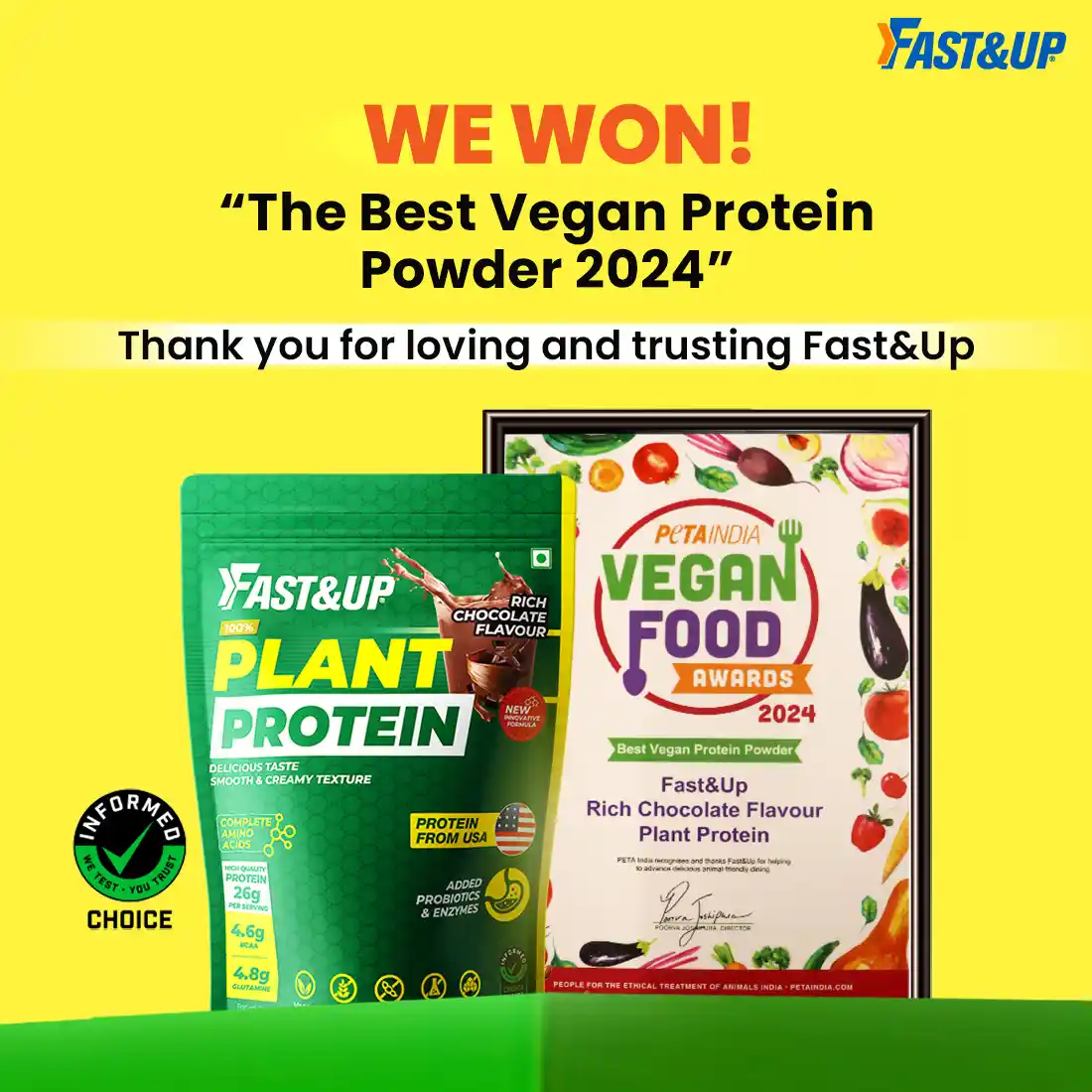 Plant Protein - Rich Chocolate – 500gms - Image 2